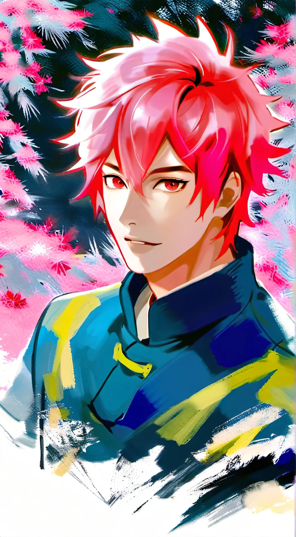 ai character: Hyoma Chigiri background