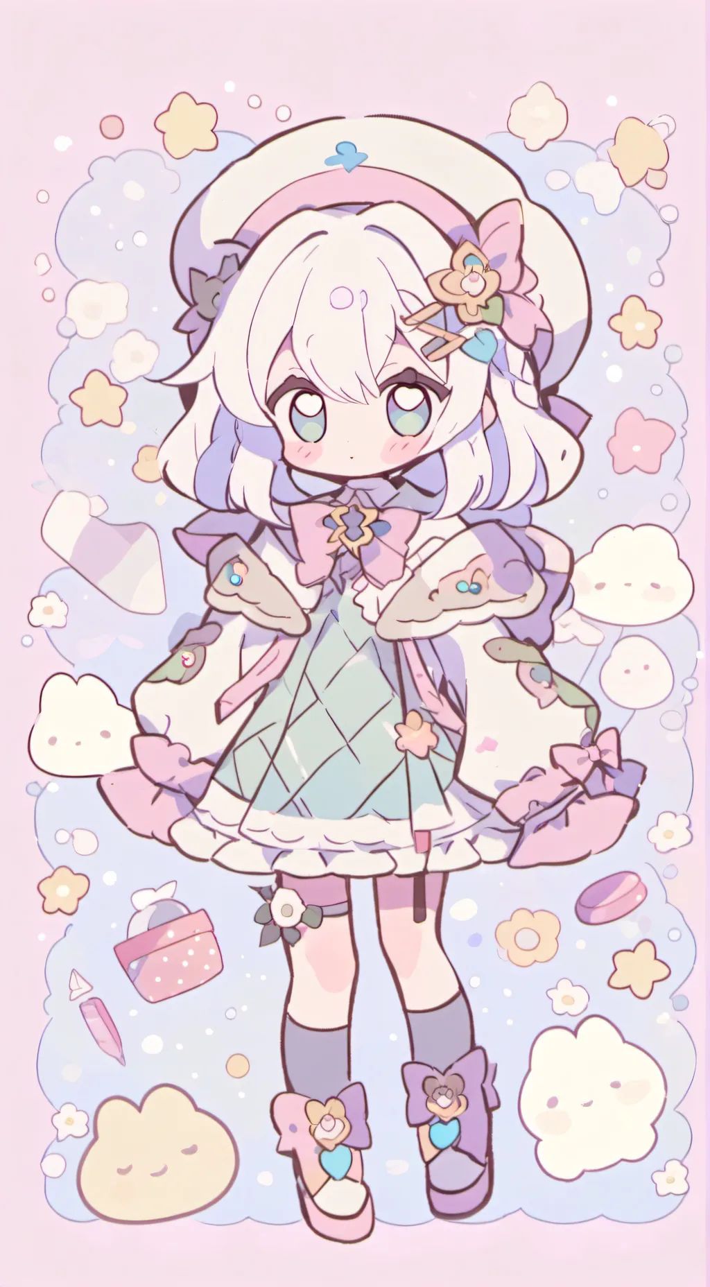 ai character: I don't know background