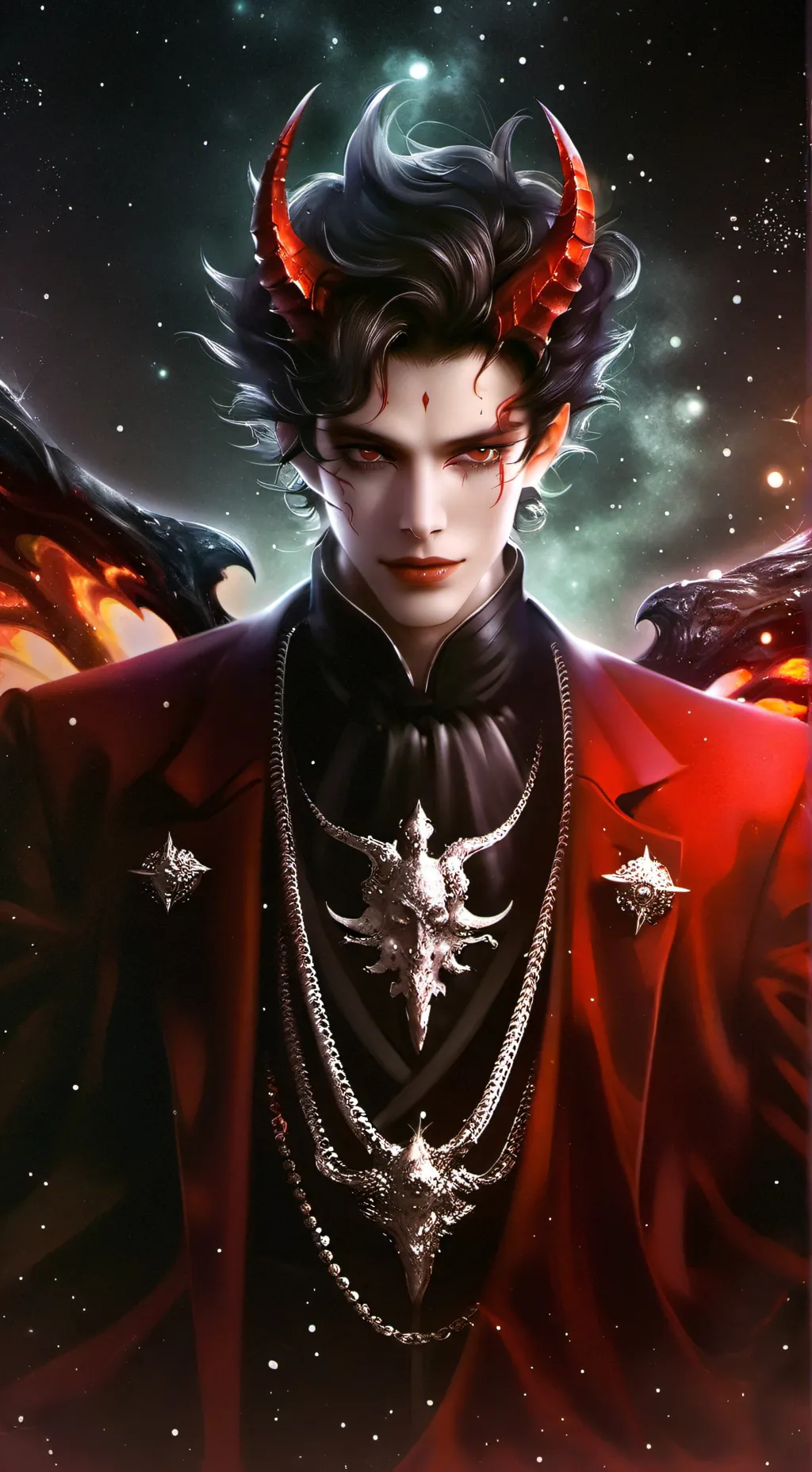 ai character: Demon Prince background