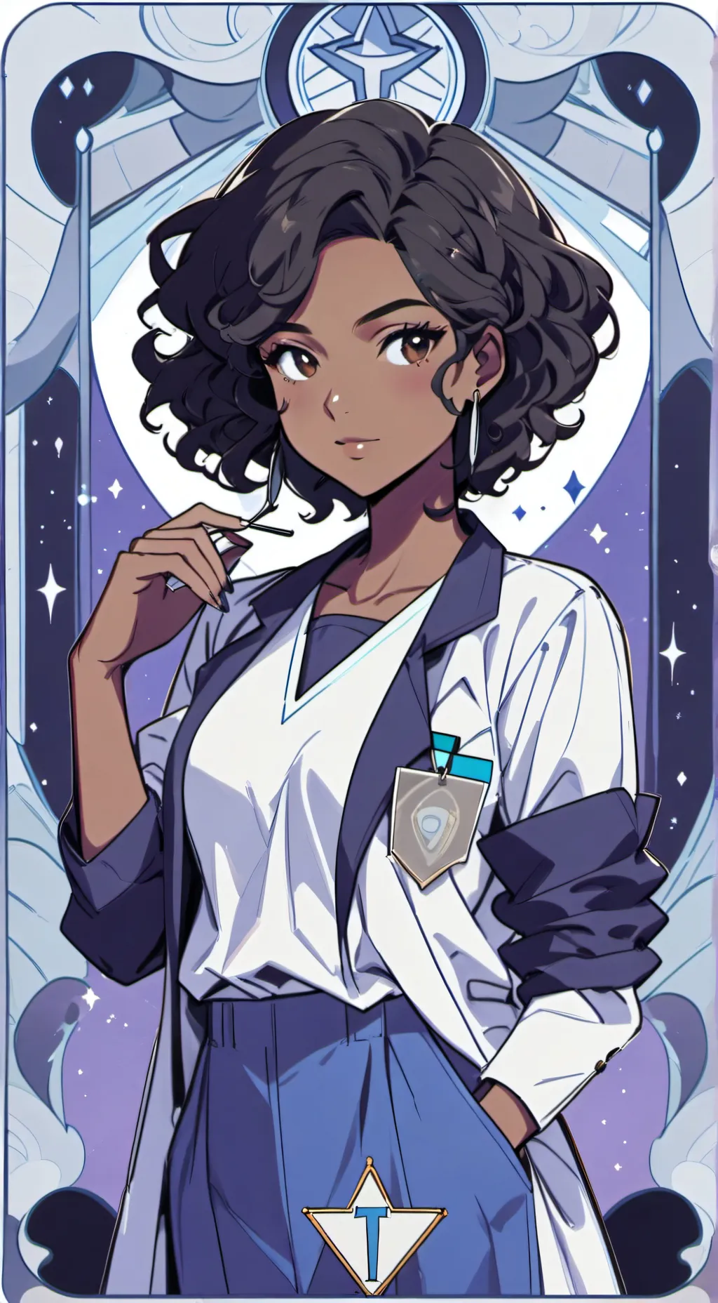 ai character: amelia background