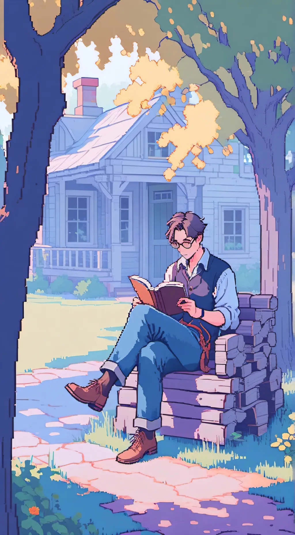 ai character: Md fina p4 background