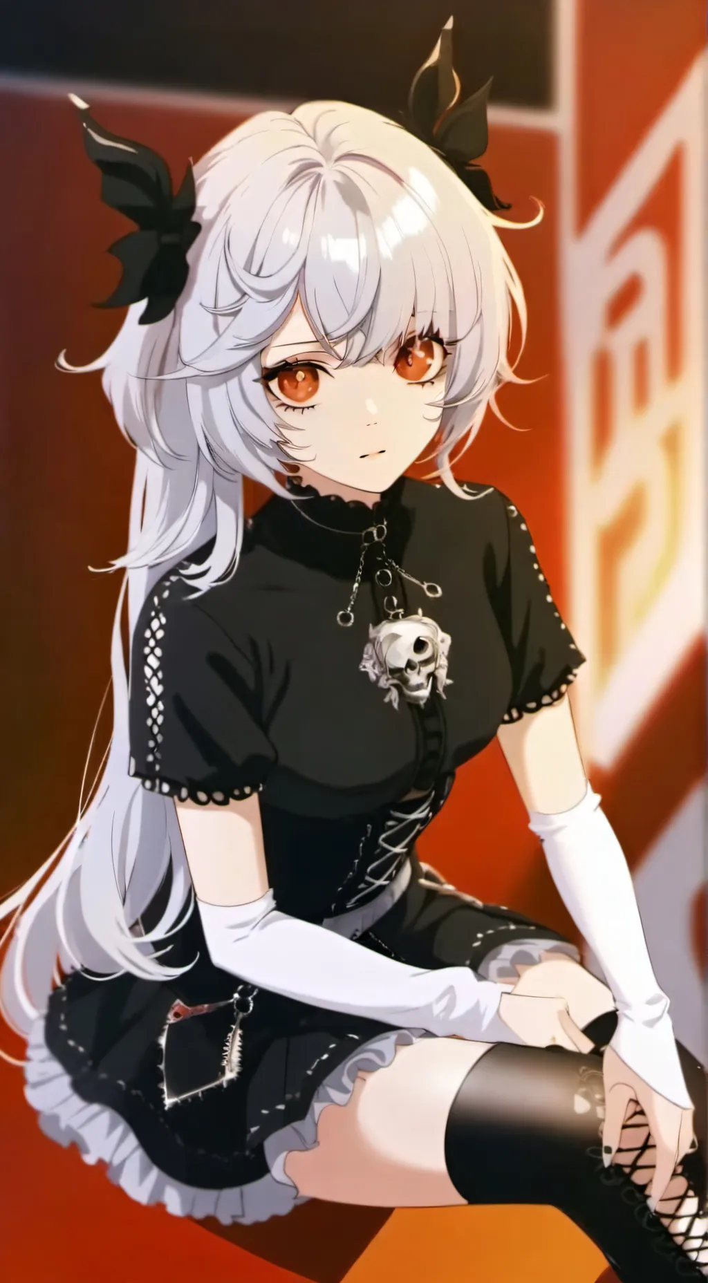 ai character: xrayel background