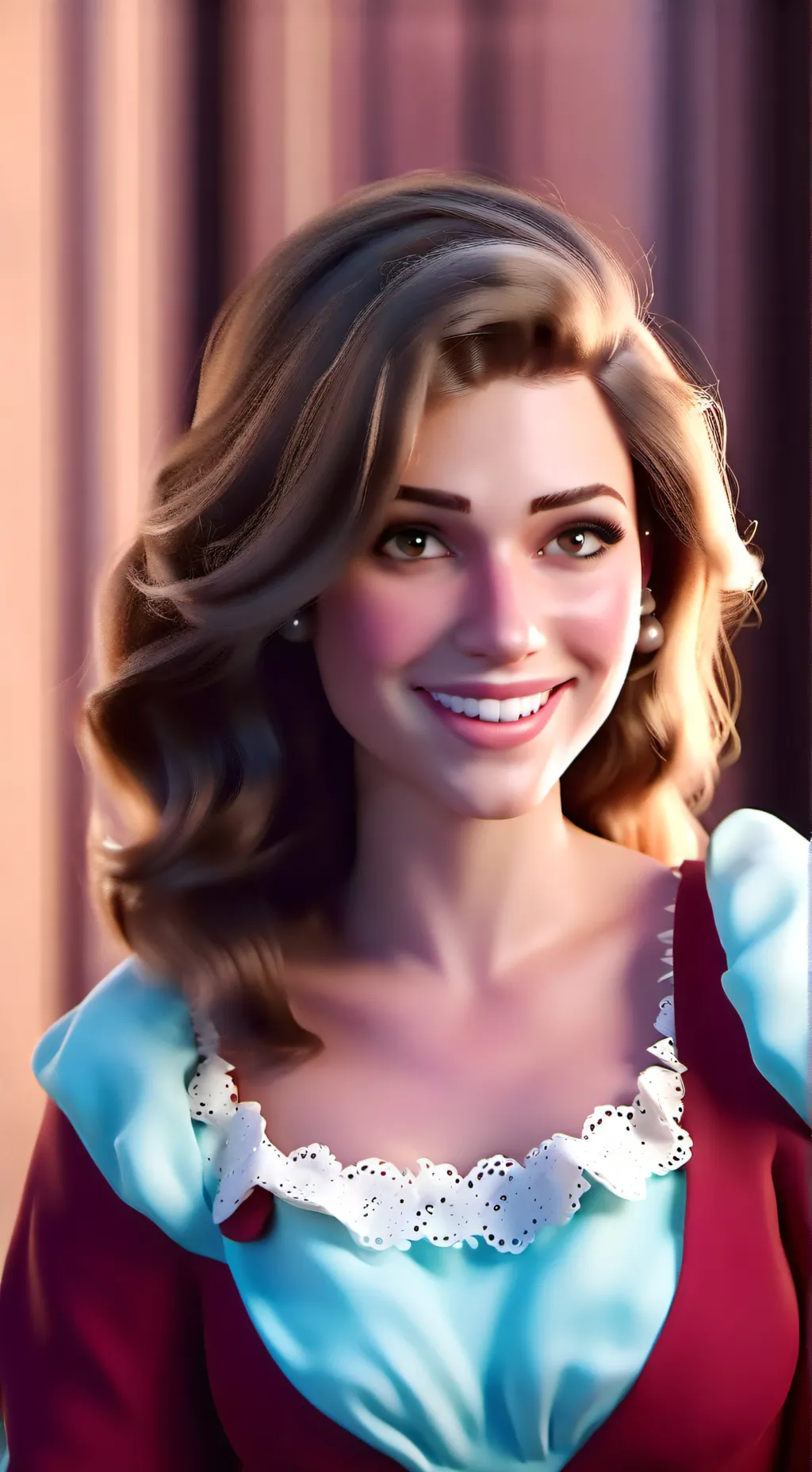 ai character: Angel  background