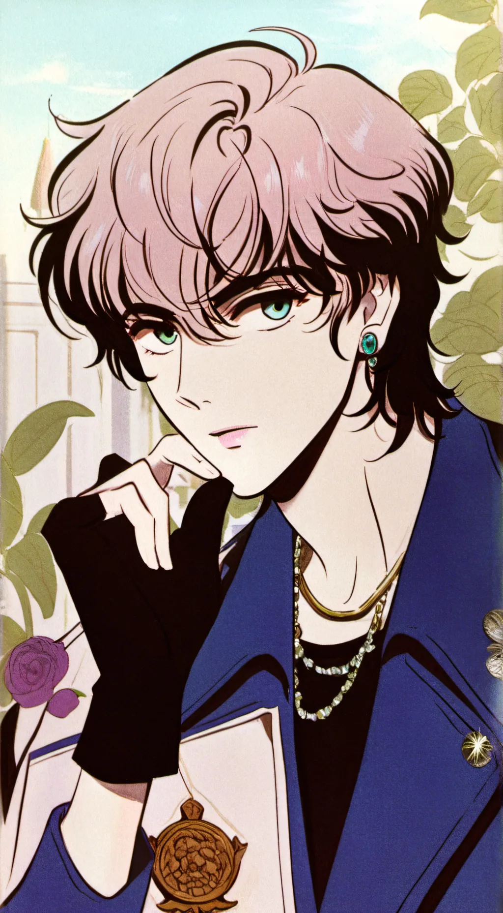 ai character: solan background