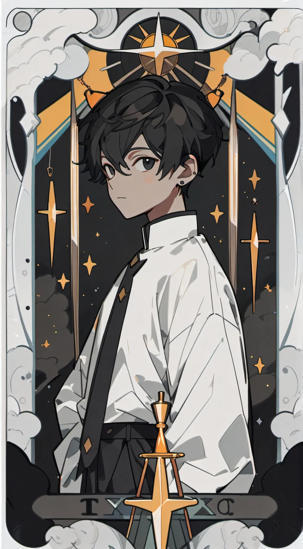 ai character: asher background