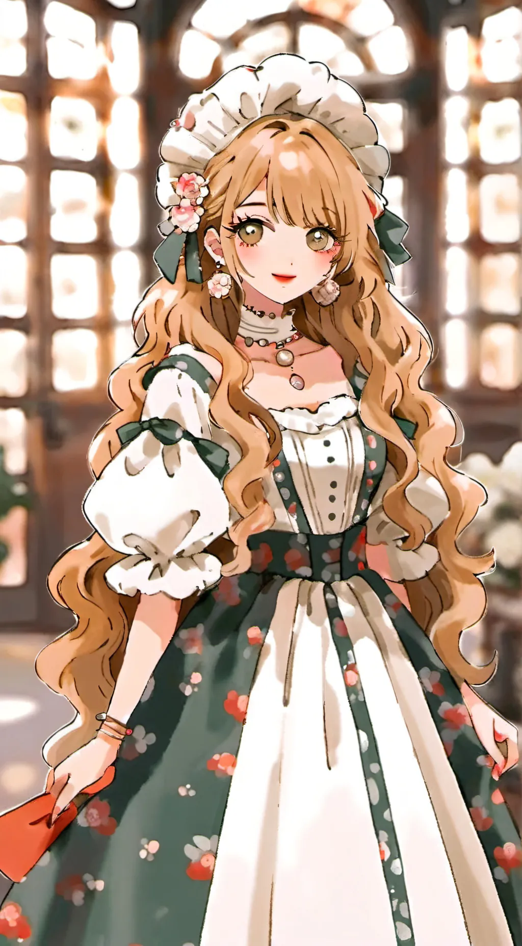 ai character: Elizabeth  background