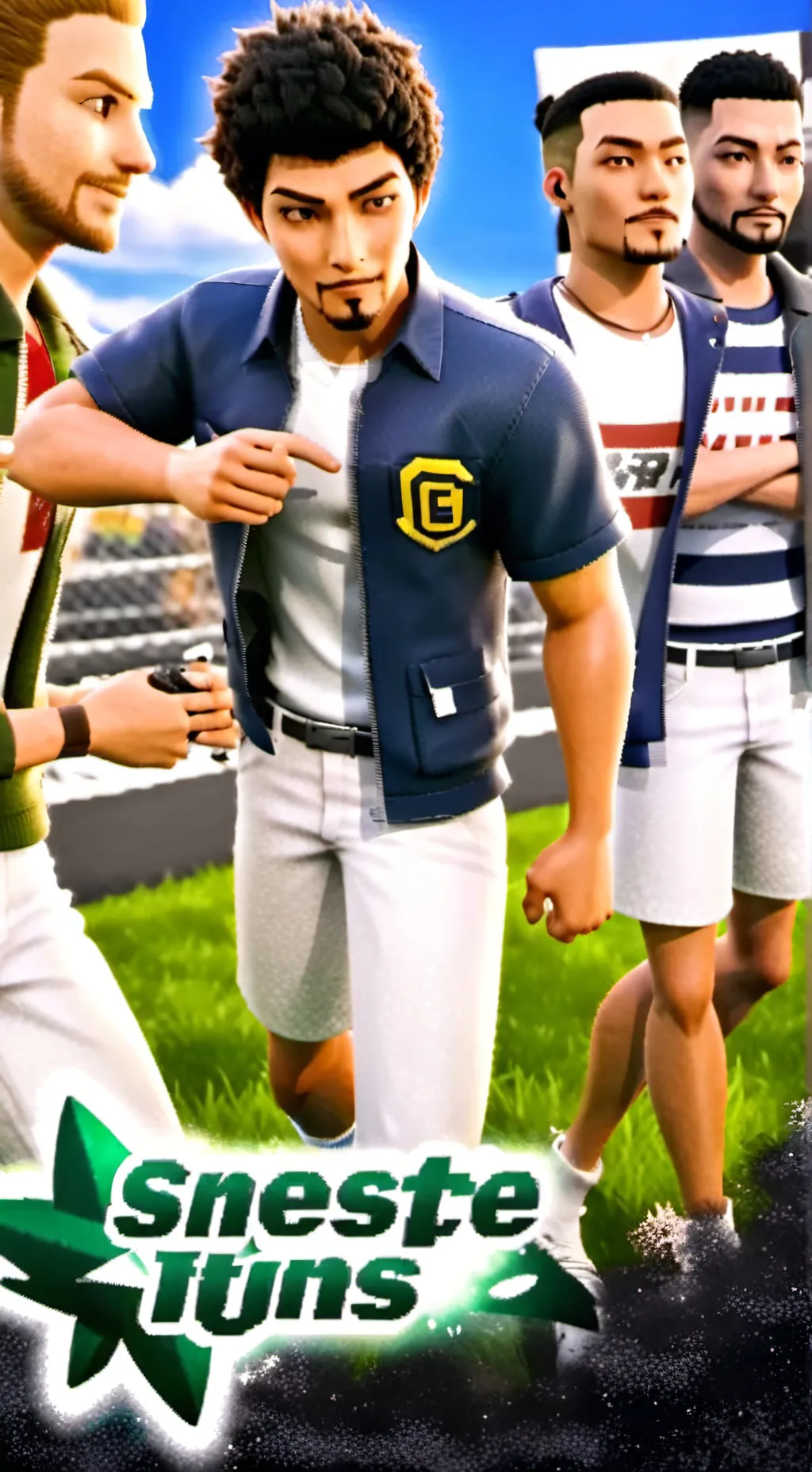 ai character: grow a garden background