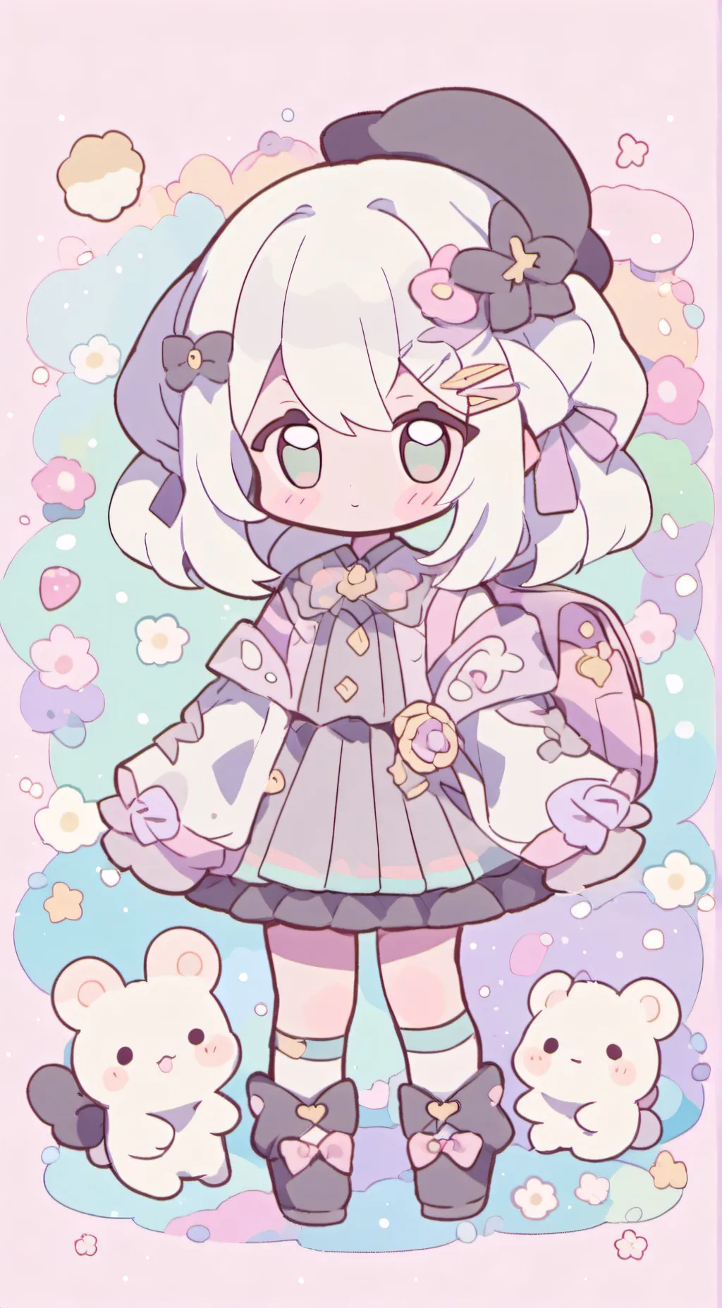 ai character: Pinky background