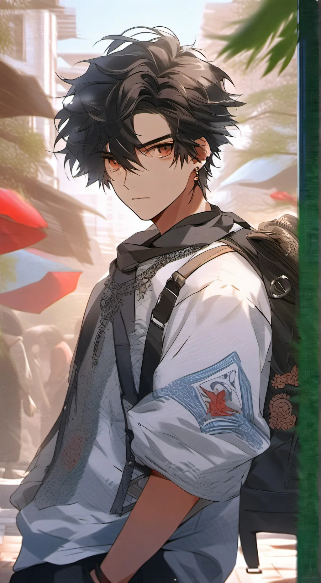 ai character: Zed background