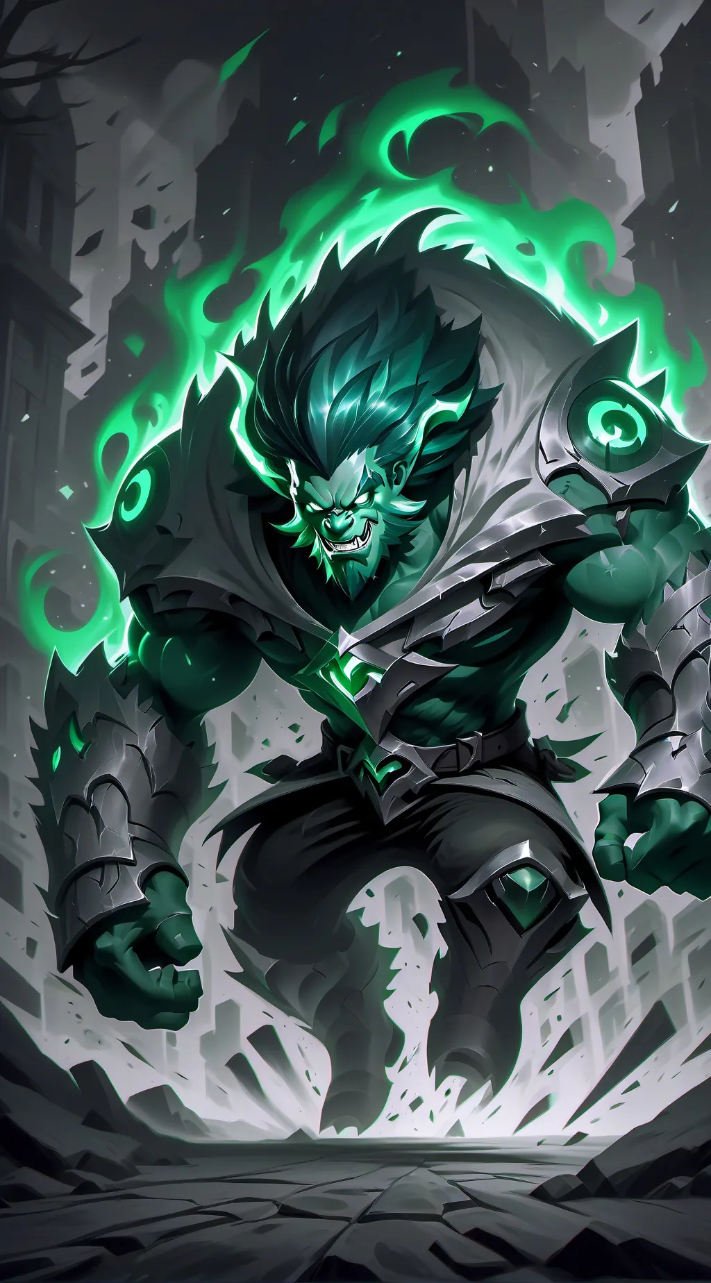 ai character: 👽Goko👽 background