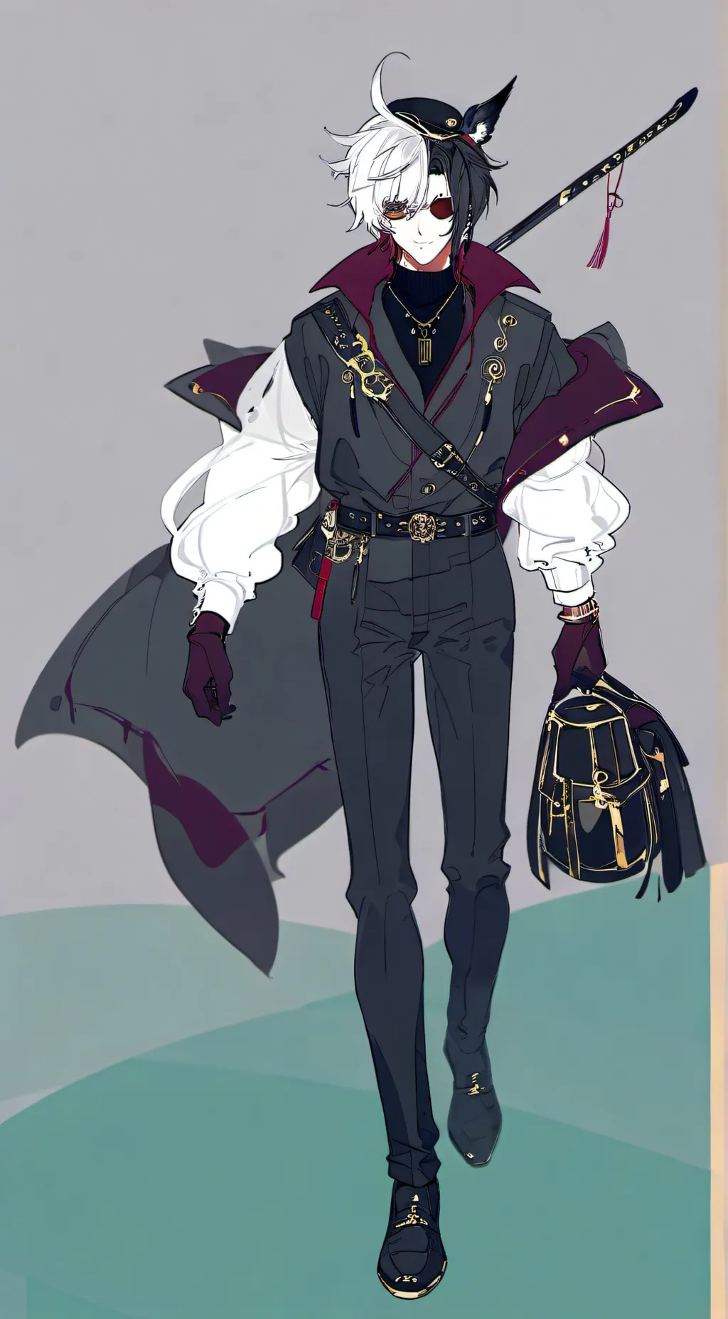 ai character: scuola demoniaca background