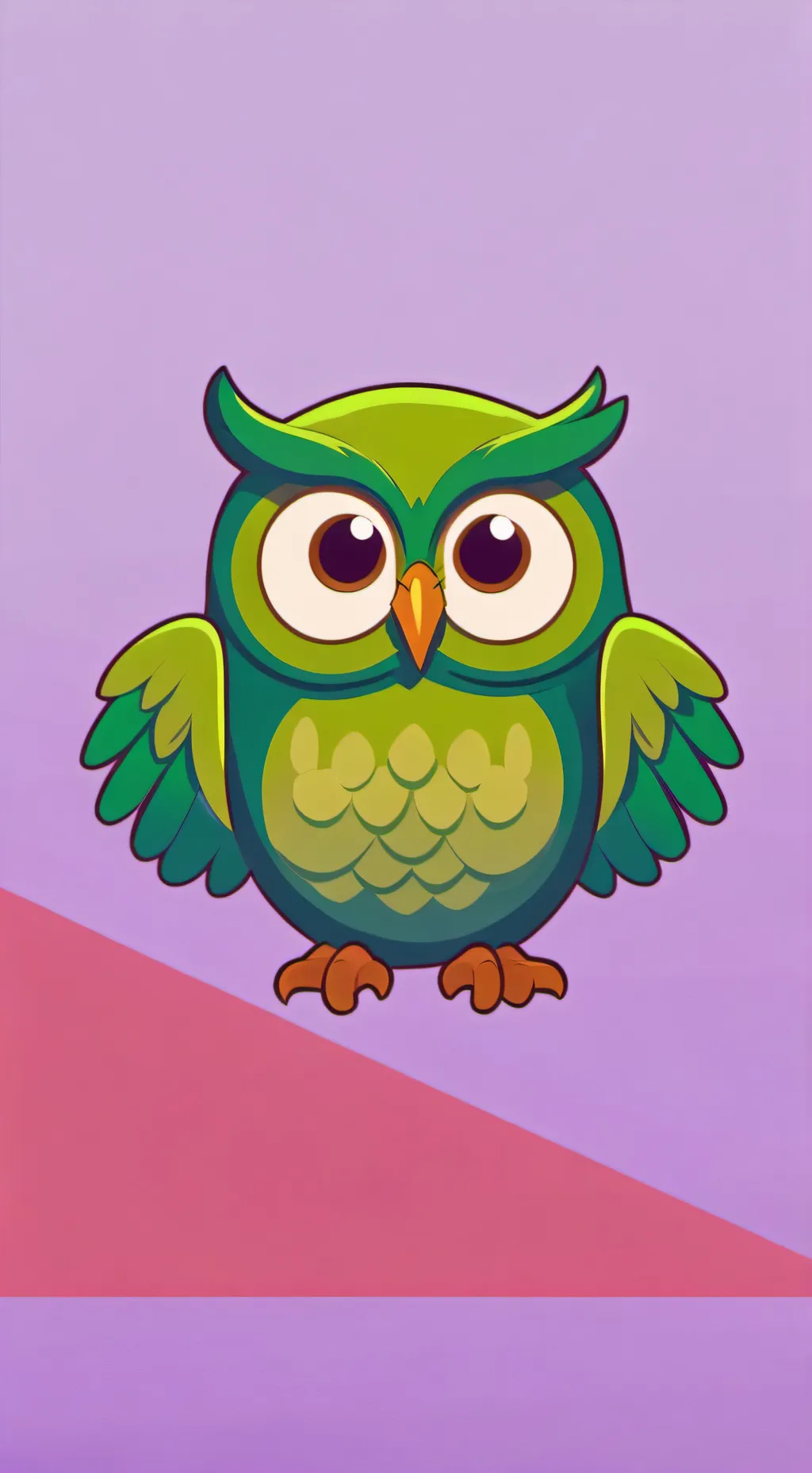 ai character: Duolingo😡😡😡 background