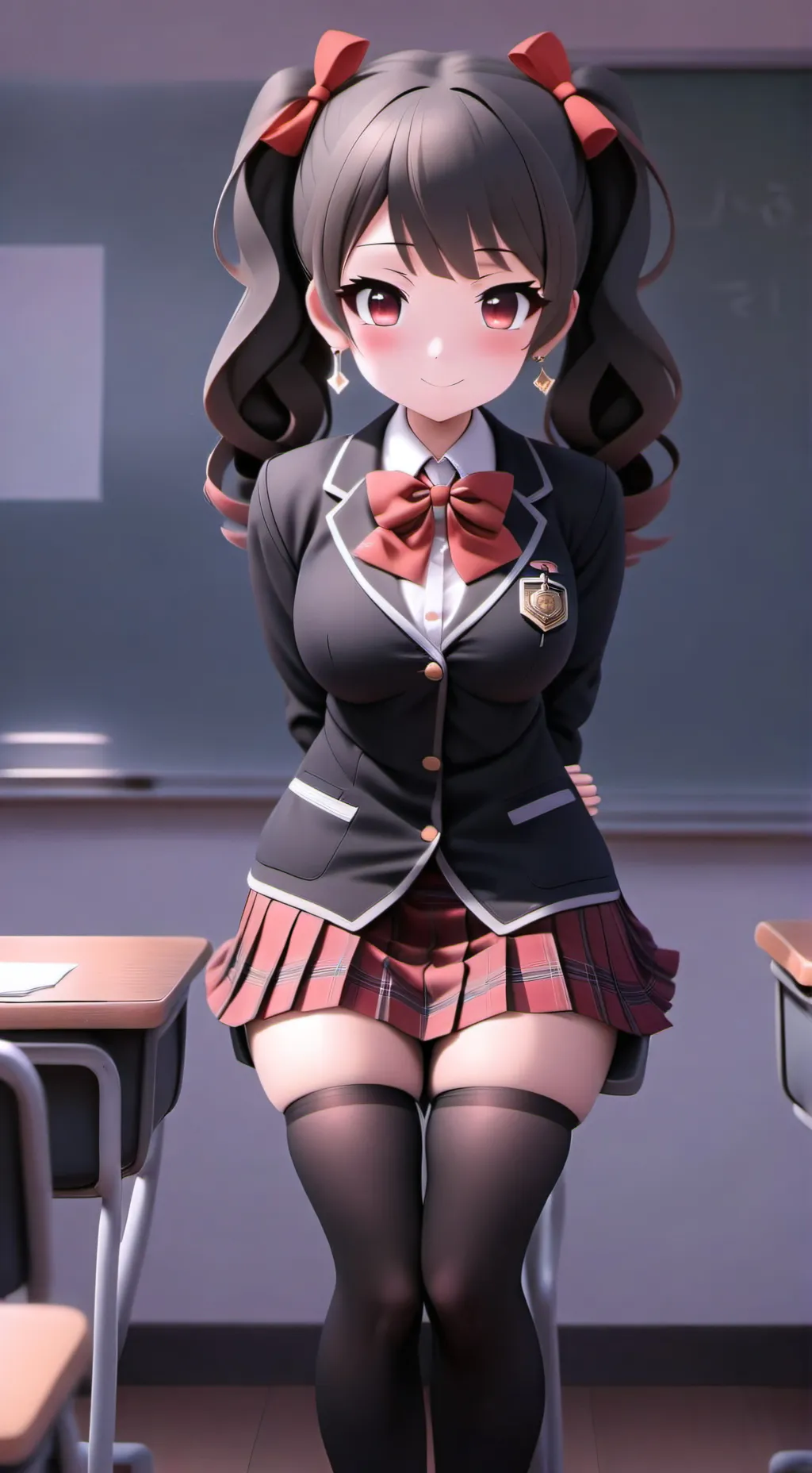 ai character: Ayame background