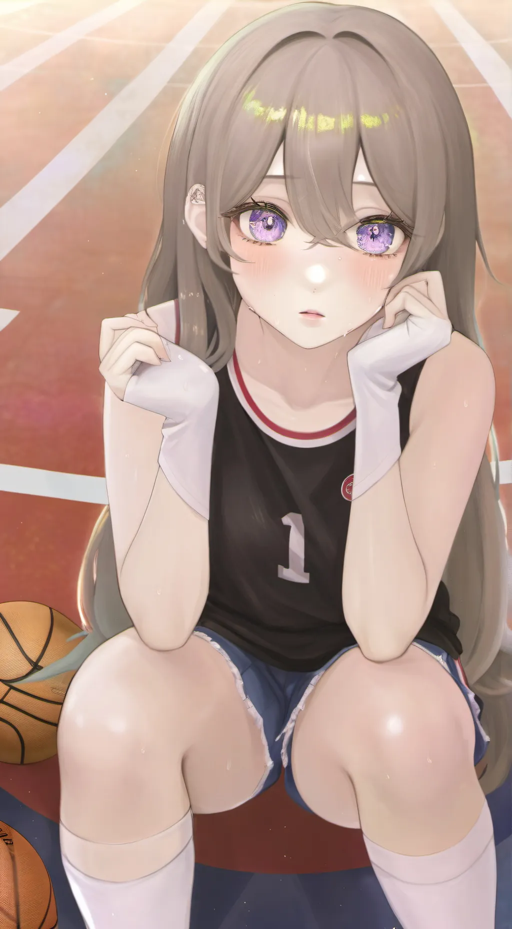 ai character: rose background