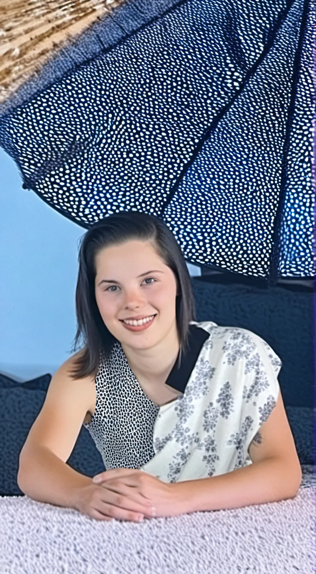 ai character: Stacy  background