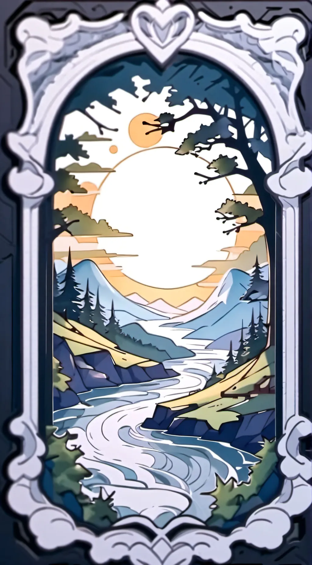 ai character: Thank you background