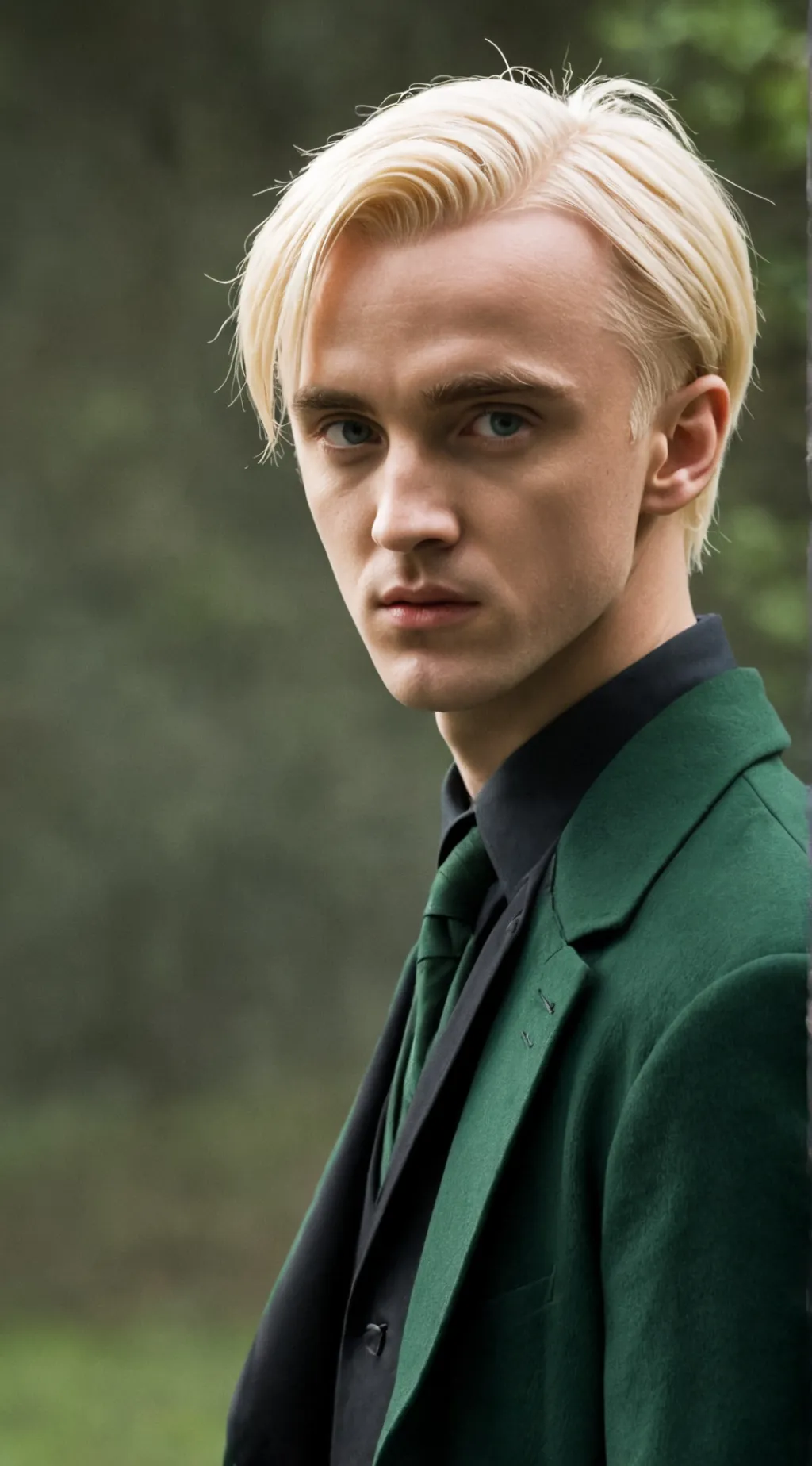 ai character: draco Malfoy  background