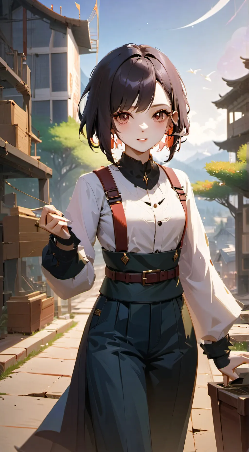 ai character: Lana background