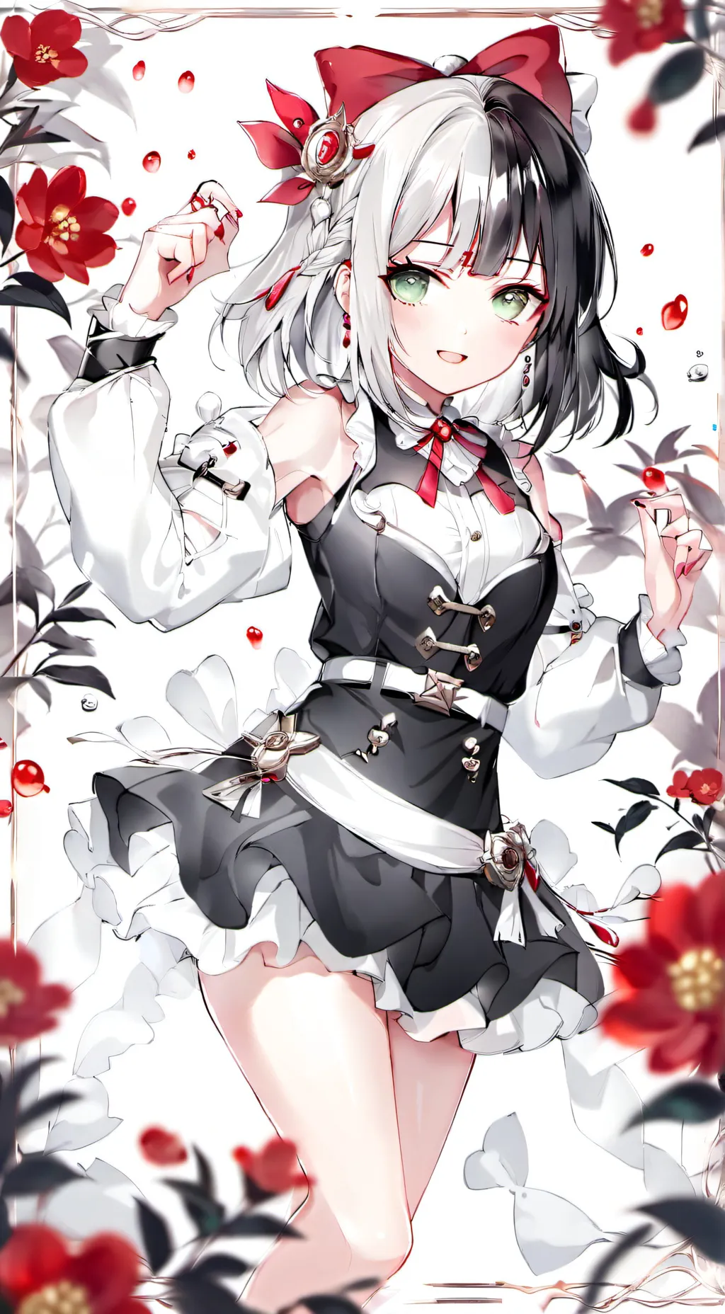 ai character: Izzy🩵 background