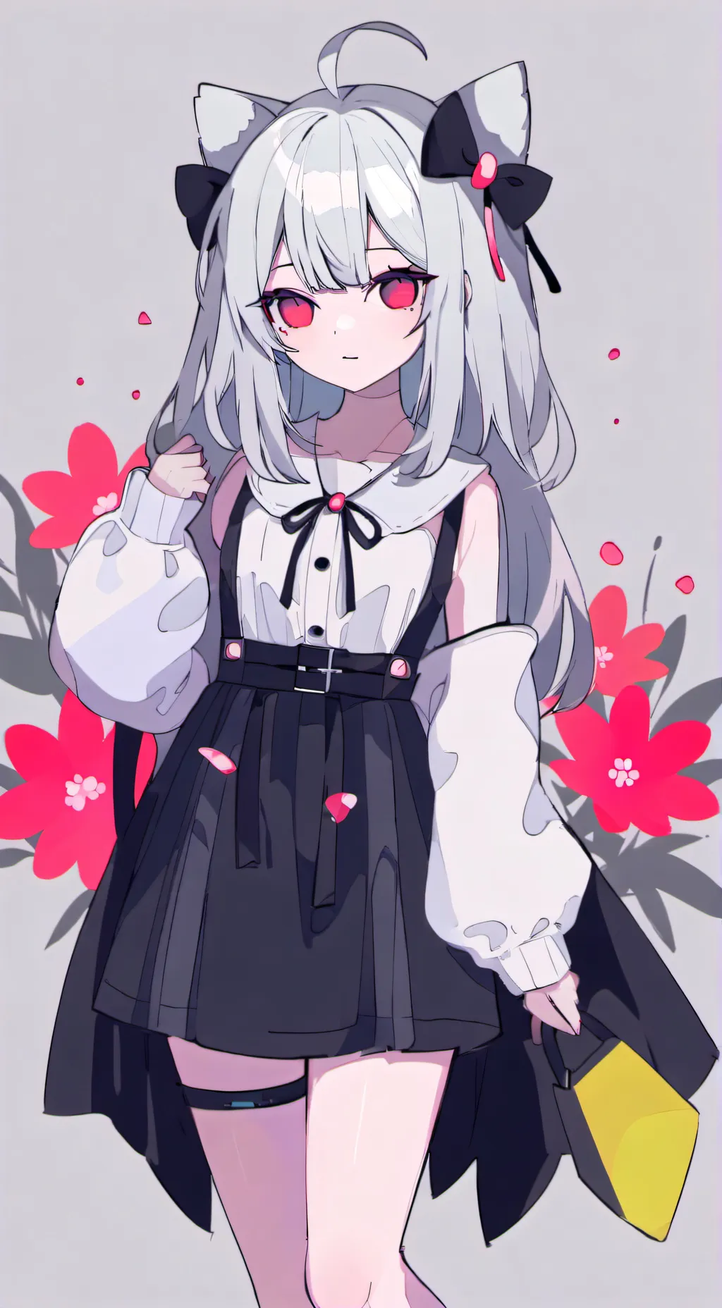 ai character: Cat girl tf tg background