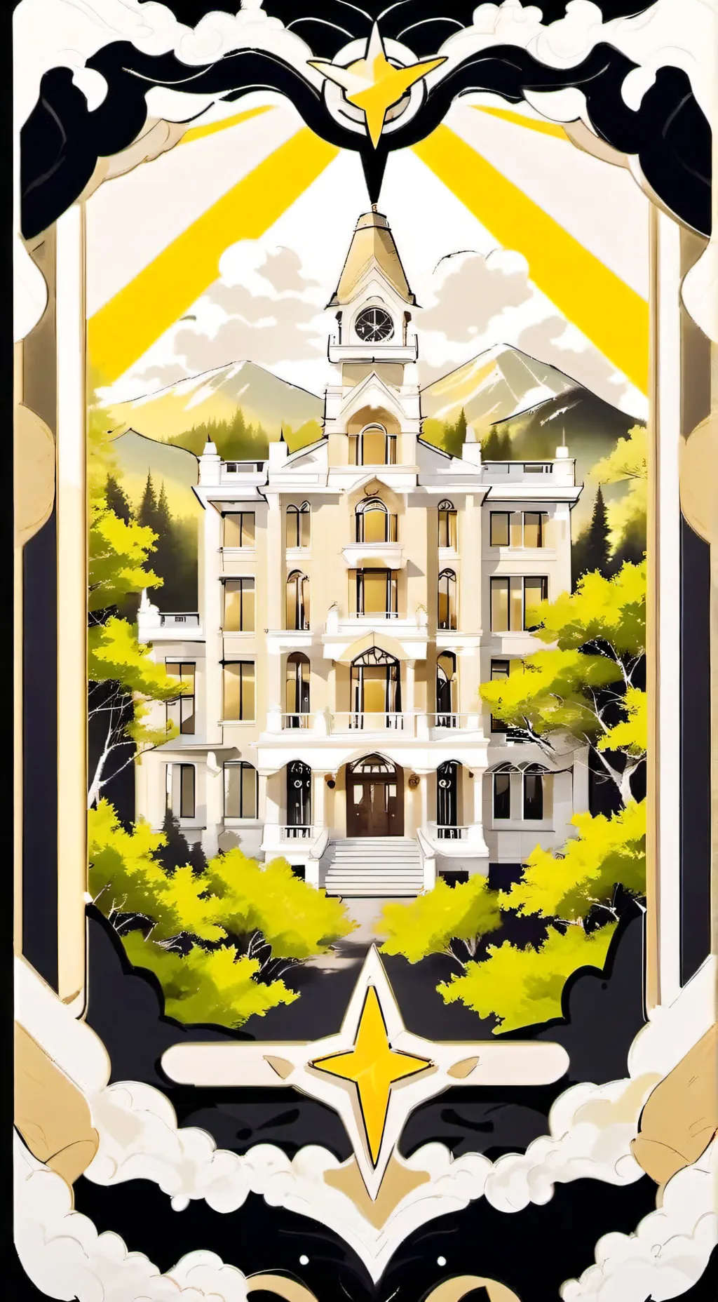 ai character: MHA Sleepover background