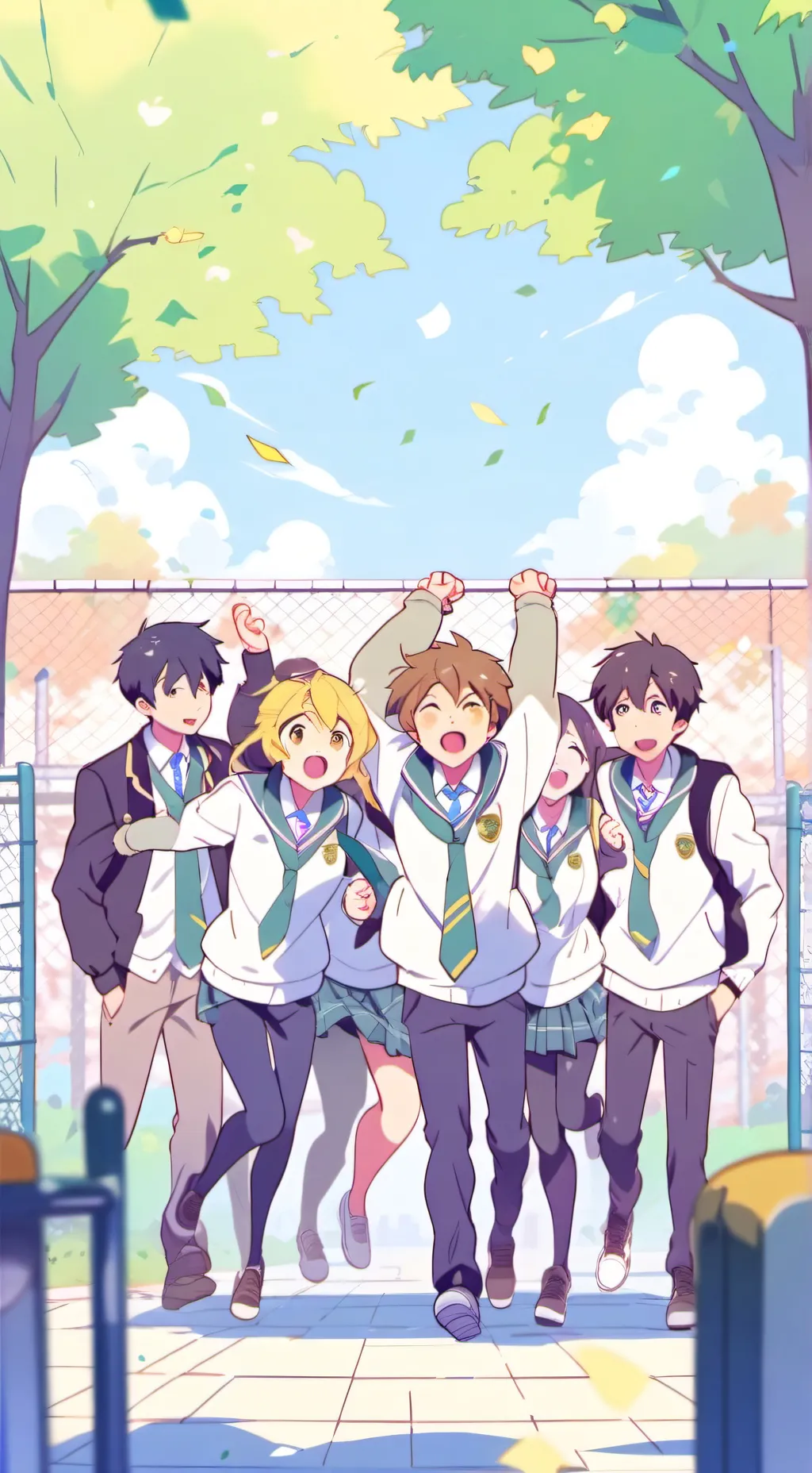 ai character: Normal school background