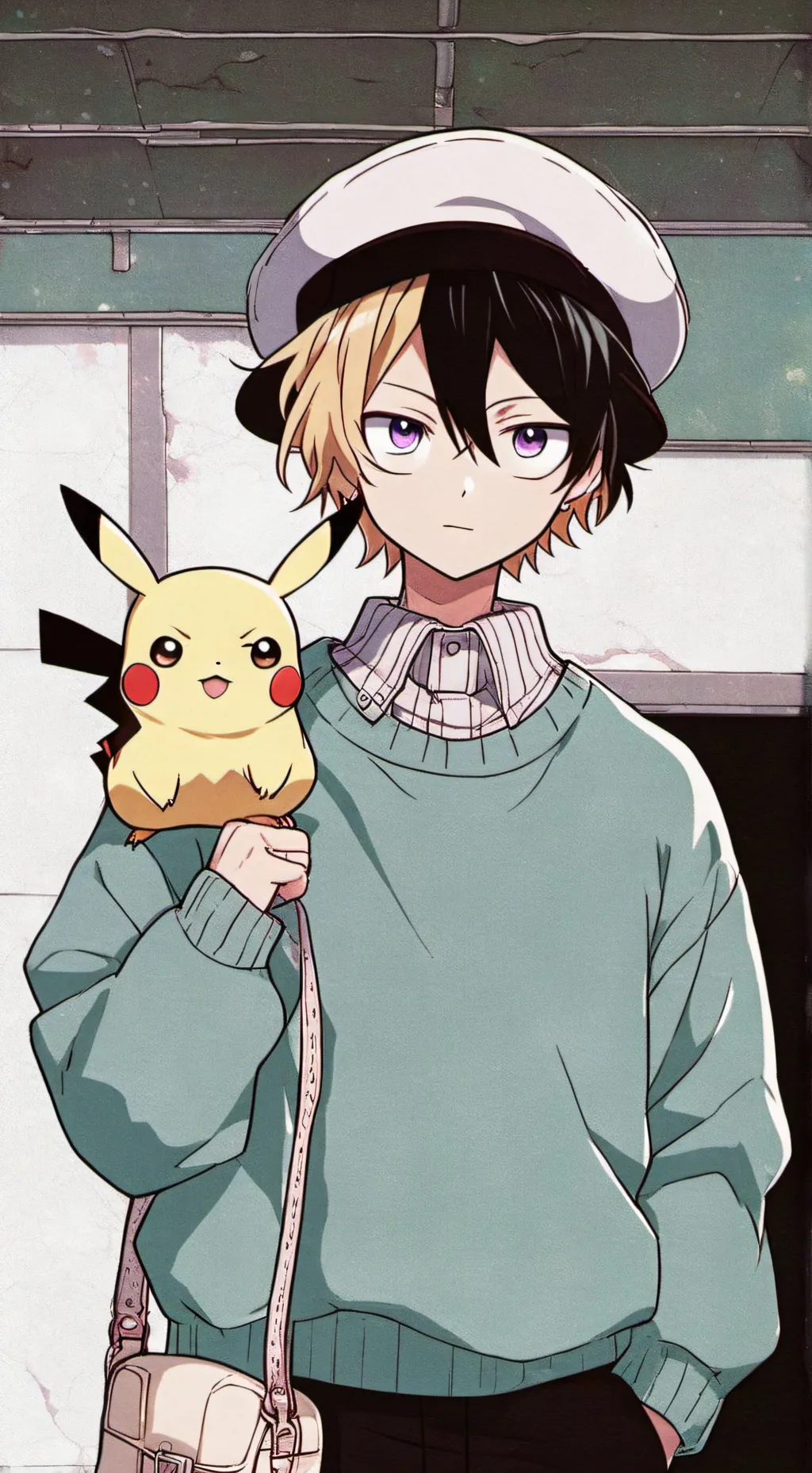 ai character: Denki sibling background
