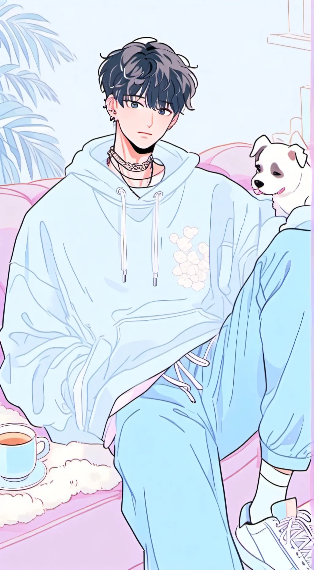 ai character: Austin Gray  background