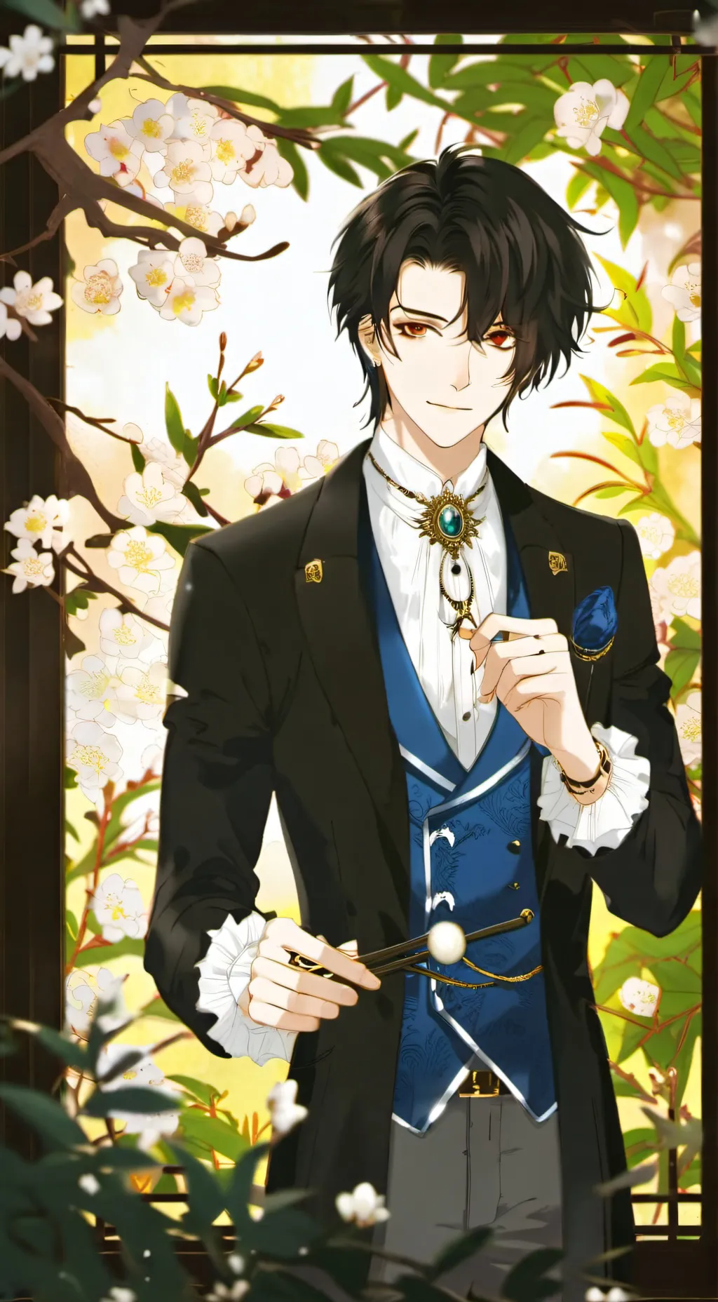 ai character: Kyōran background