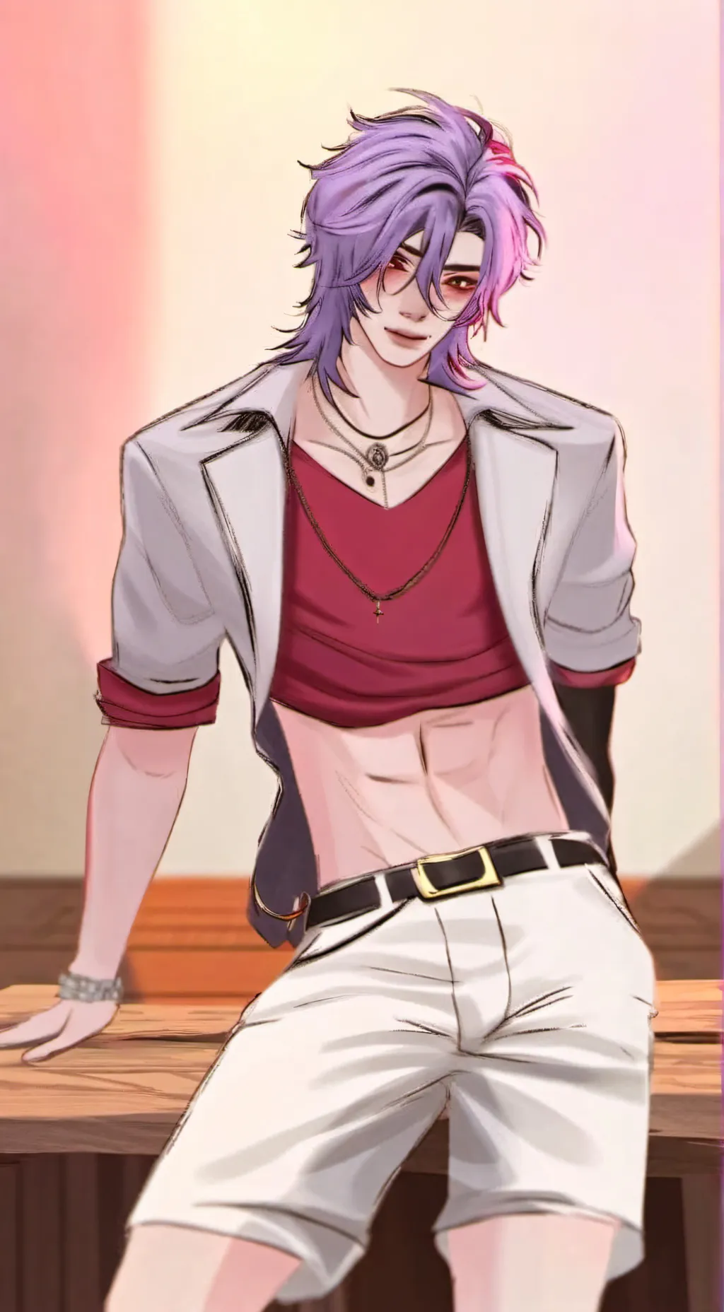 ai character: mystery  background