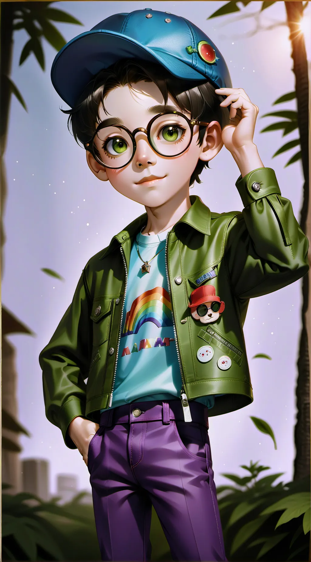 ai character: Alex Gad background