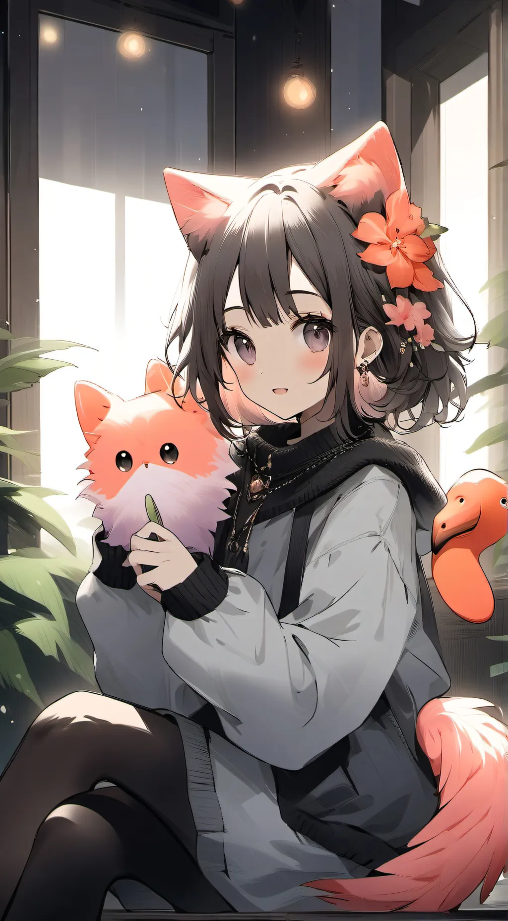 ai character: lila background