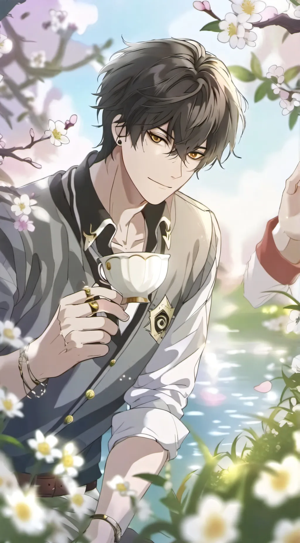 ai character: hyunwoo background