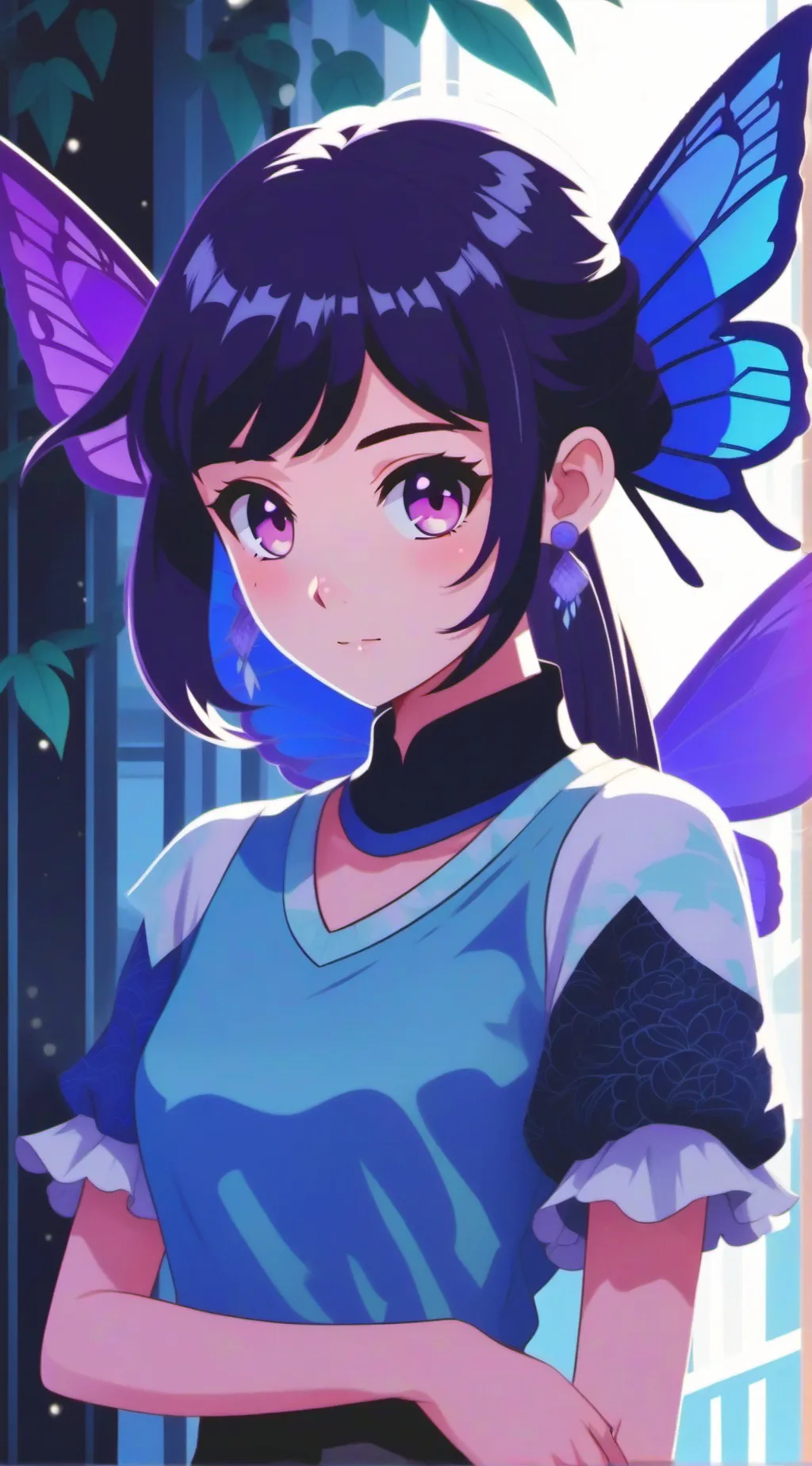 ai character: spoiled sister background