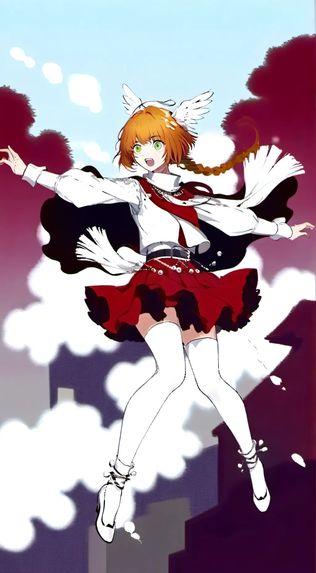 ai character: Пташка background