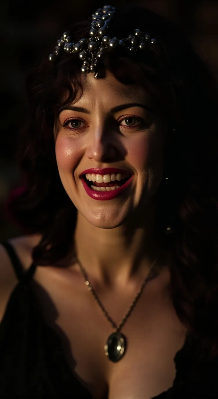 ai character: Evil Desdemona background