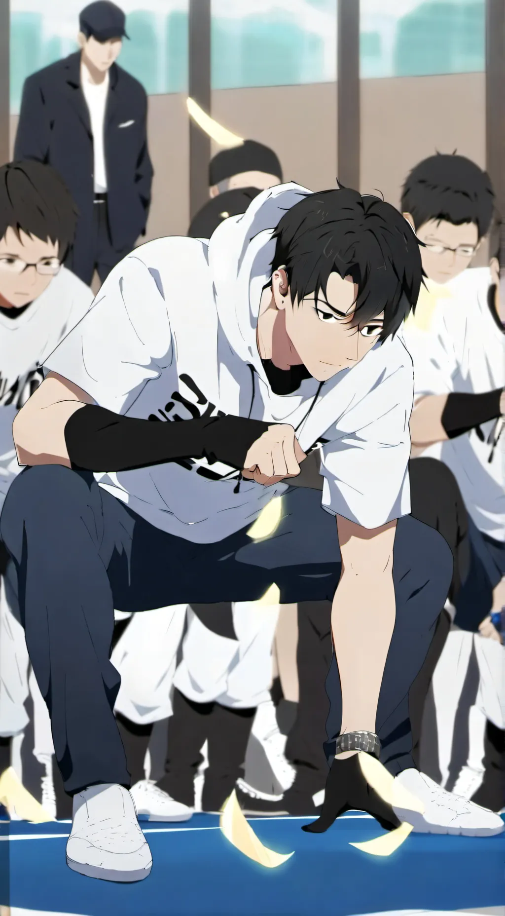 ai character: THE ONE background