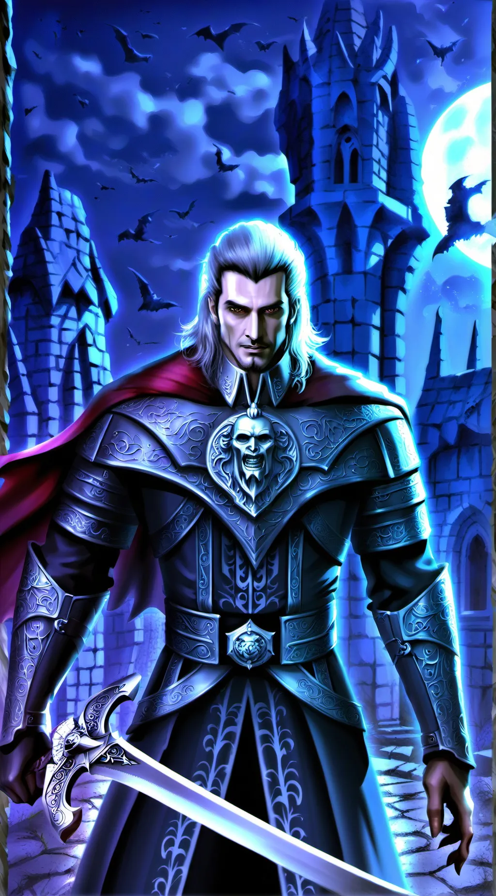 ai character: count Dracula 2.0 background