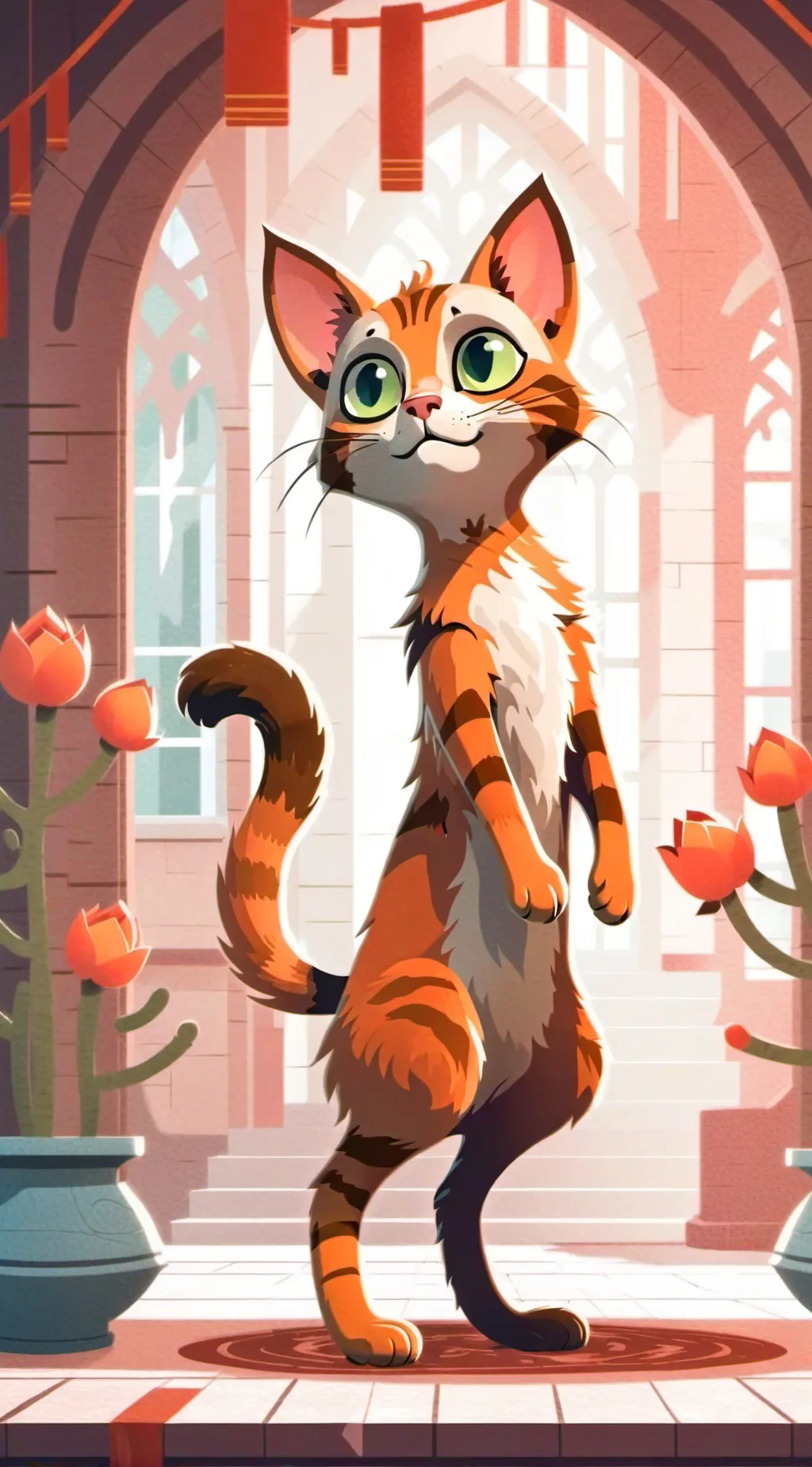 ai character: Ray ≽(•⩊ •マ≼ background