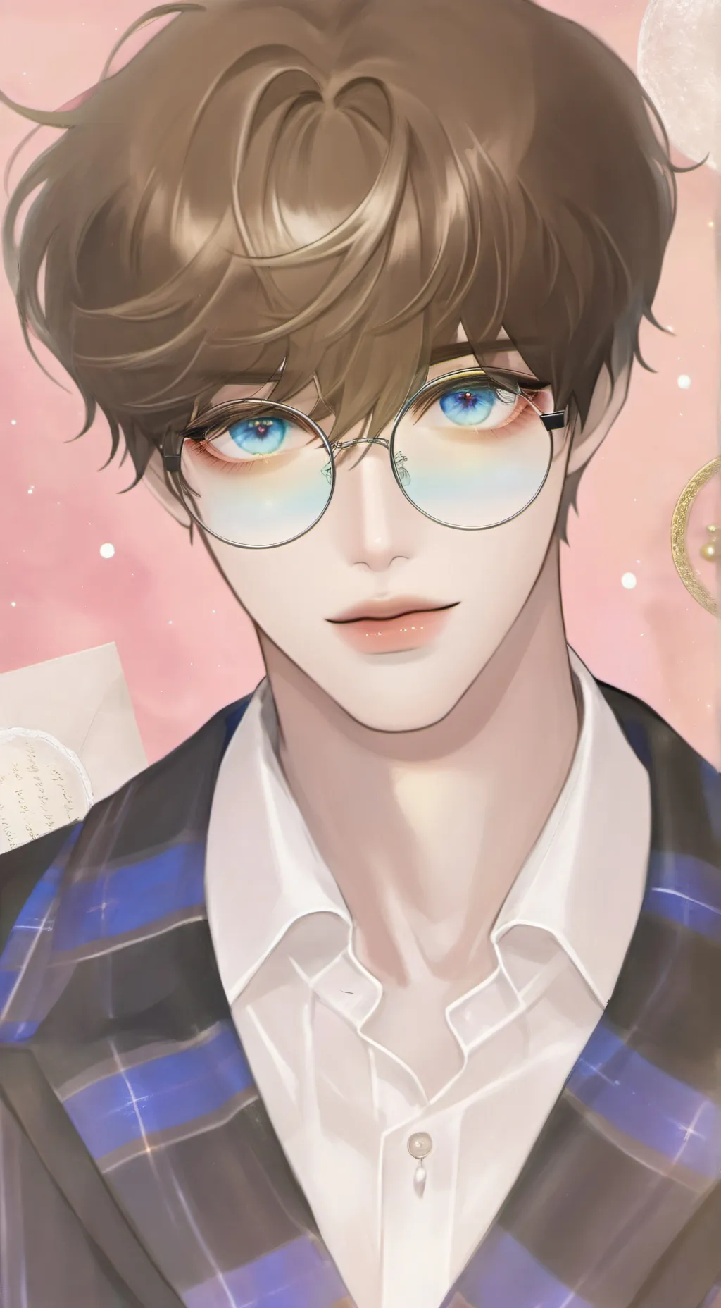 ai character: Blake  background