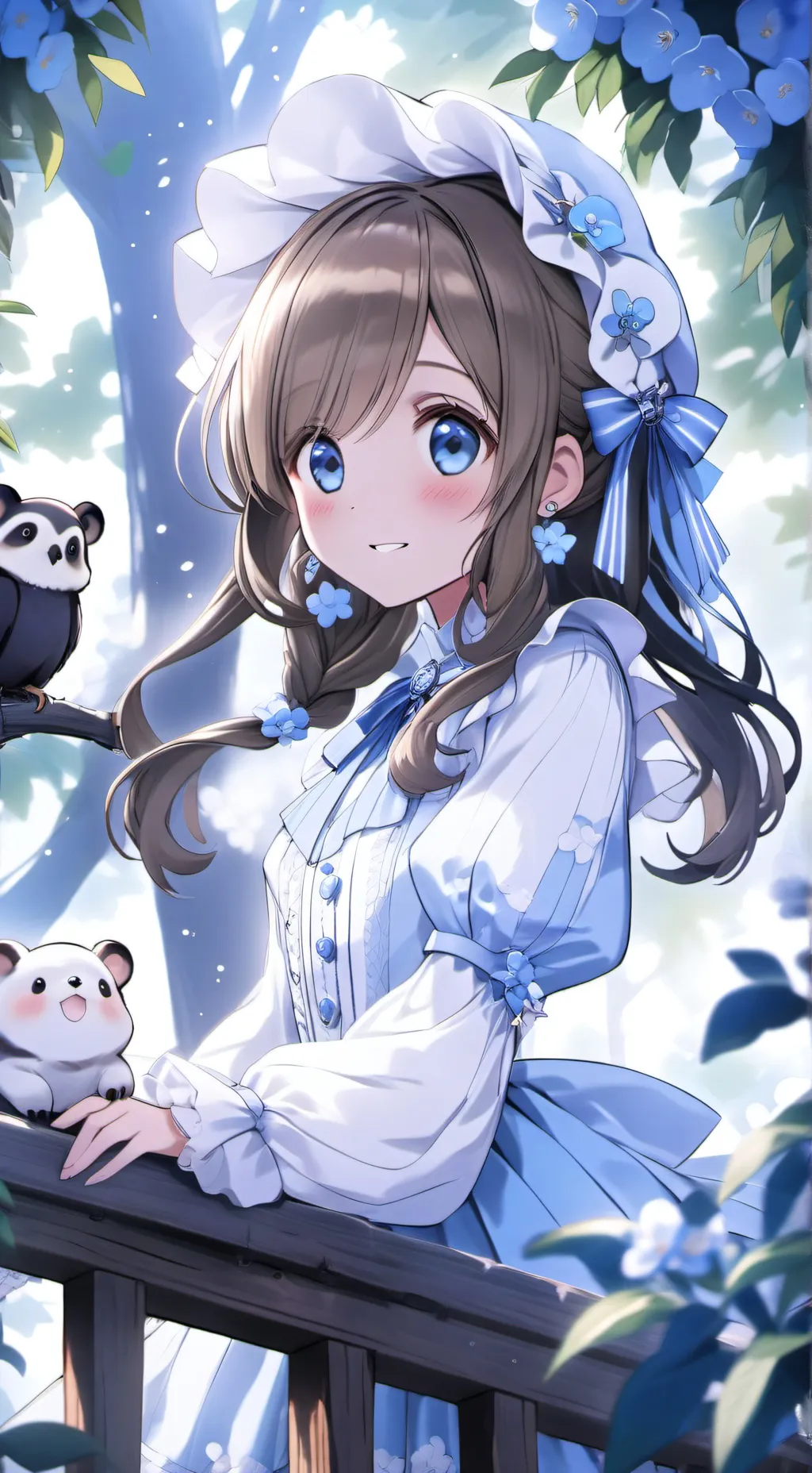 ai character: ￼ Mario A.P￼ background