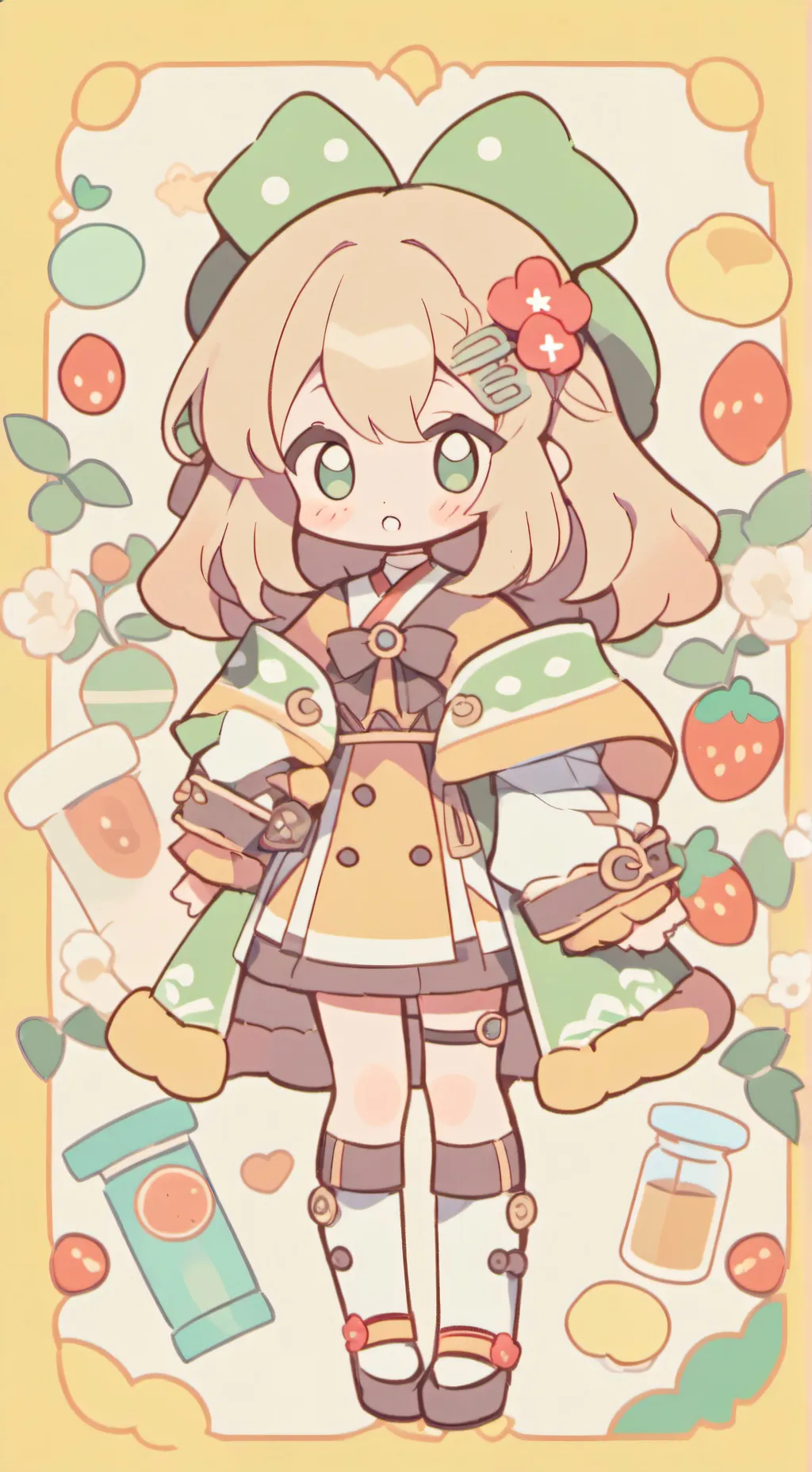 ai character: mha background