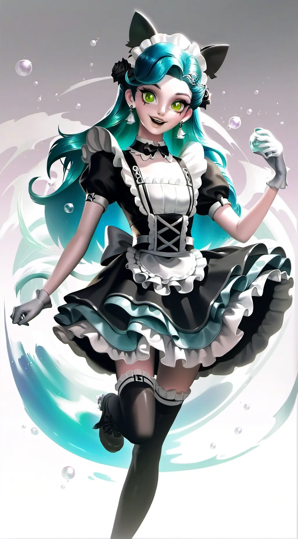 ai character: catgirlMaid potion background