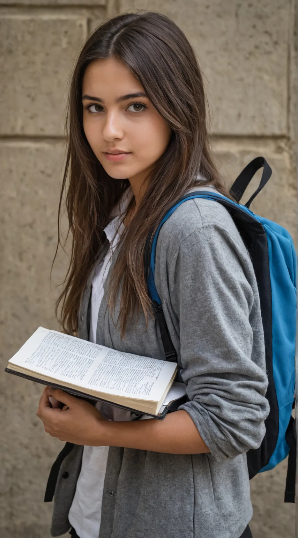 ai character: Gimena Alvarez  background