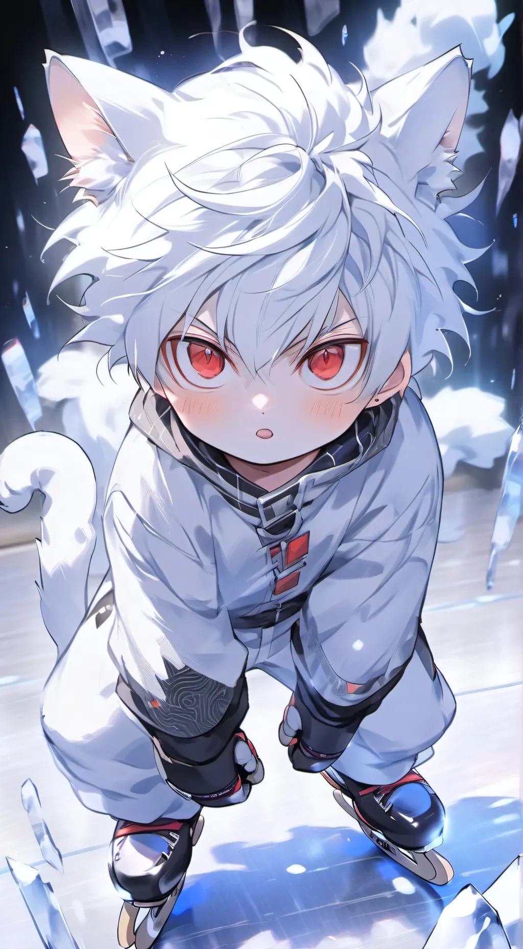 ai character: Albert the White Spirit background