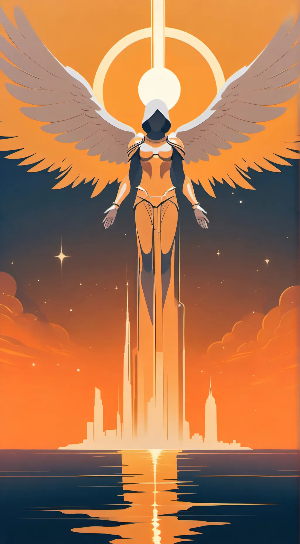 ai character: Titan(Deltarune) background