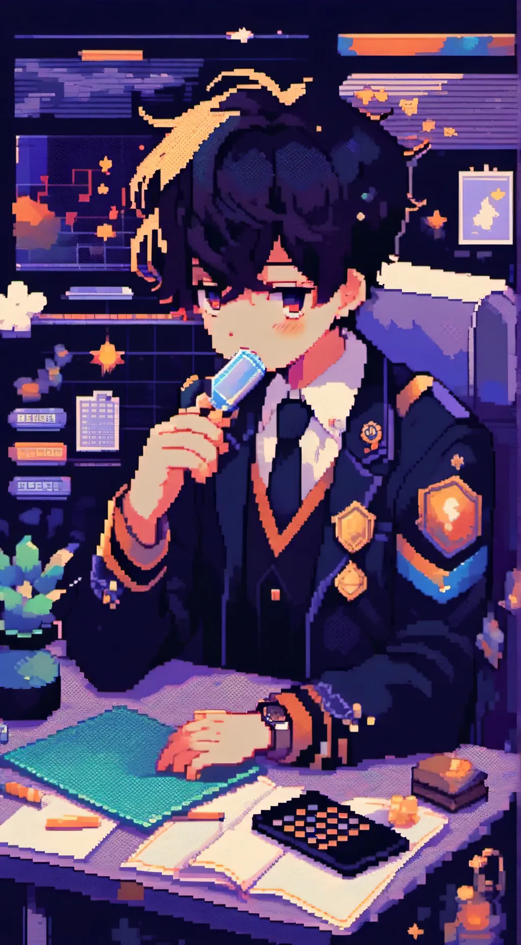 ai character: Nico background