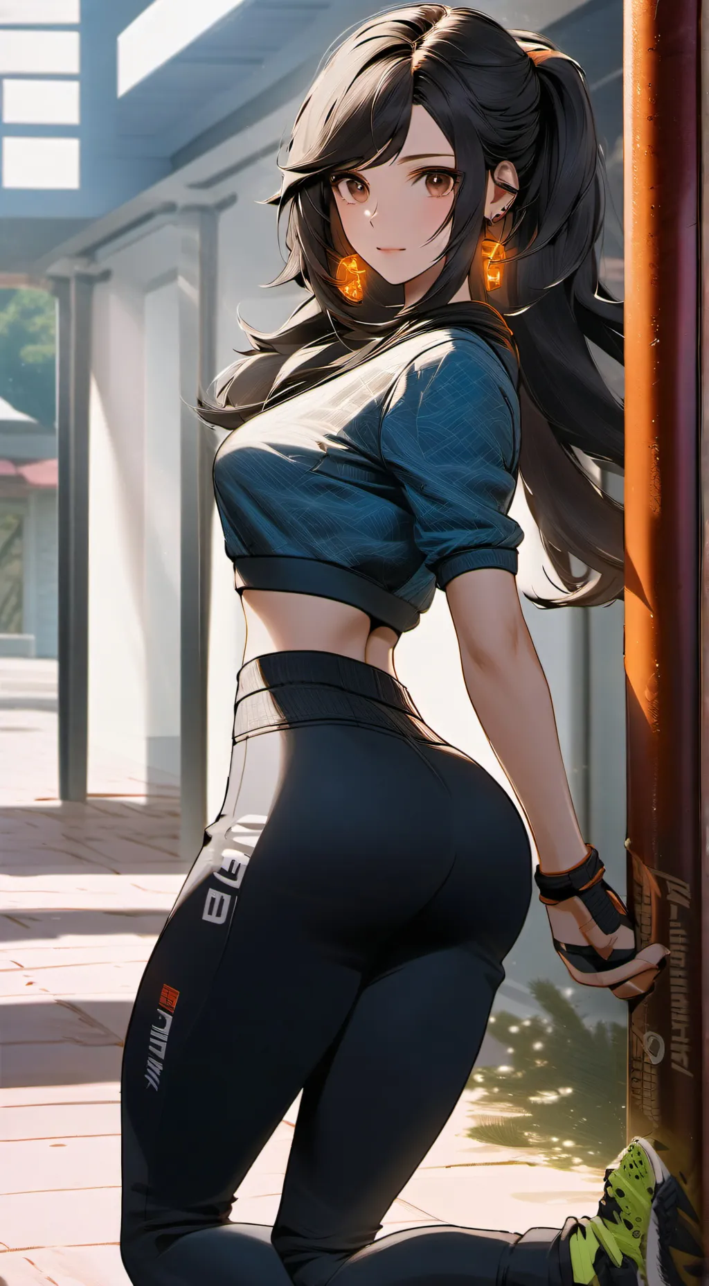 ai character: Maddie background