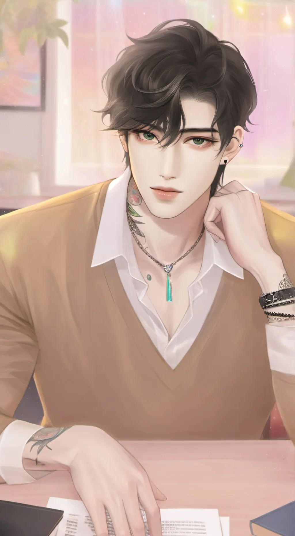 ai character: Alec background