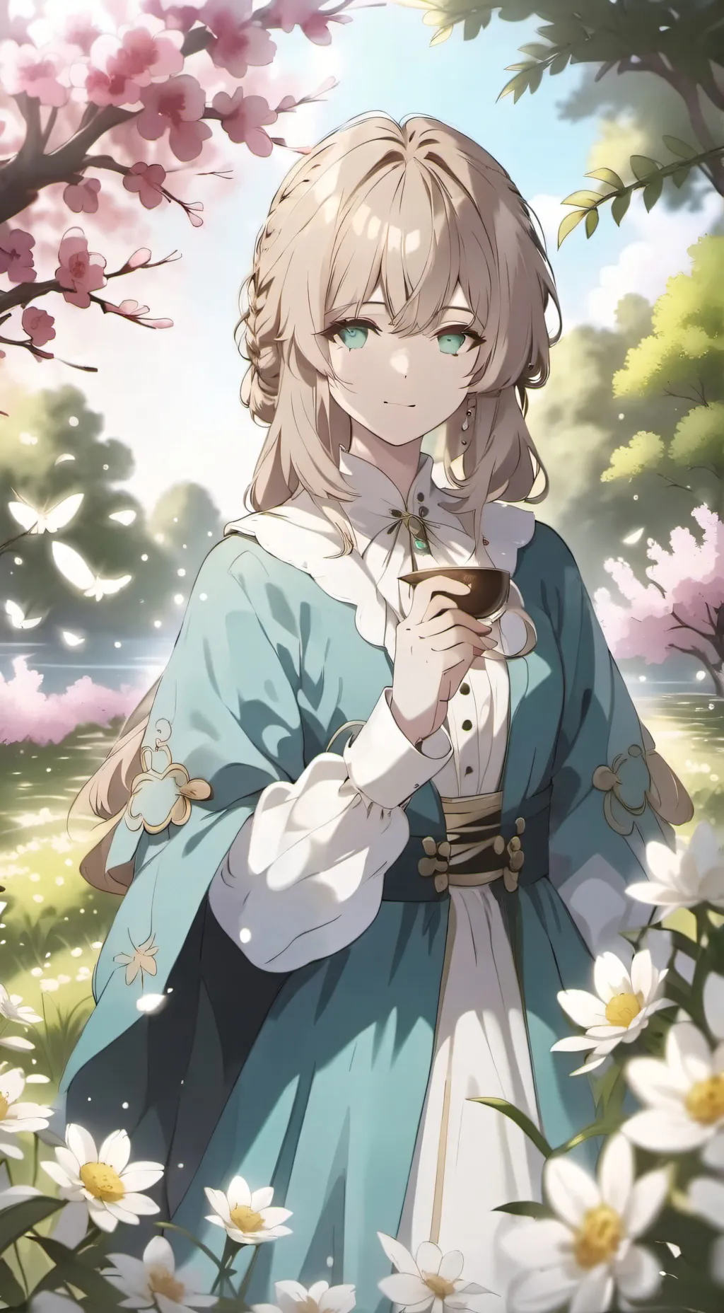 ai character: lamikit background